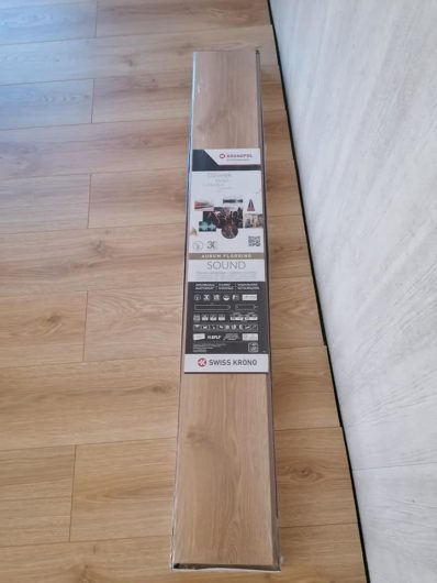 Liko po statybų. Laminatas 12 mm storio