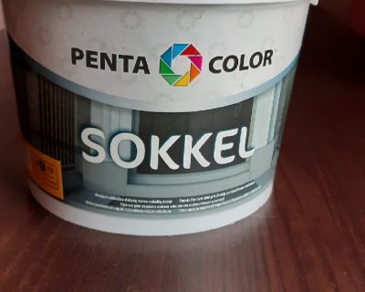 Už pusę kainos dažai PENTACOLOR SOKKEL