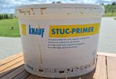 1. Knauf Stuc-Primer 2. Lateksinis giluminis gruntas ACH 3. Ceresit CT 17 Pro