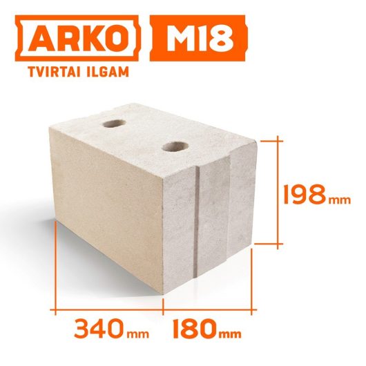 Arko blokeliai M18