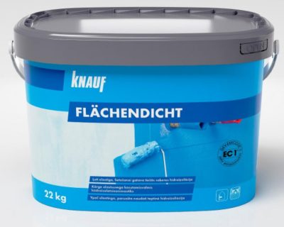 Mastika hidroizoliacinė Knauf FLACHENDICHT, vidui, 12kg