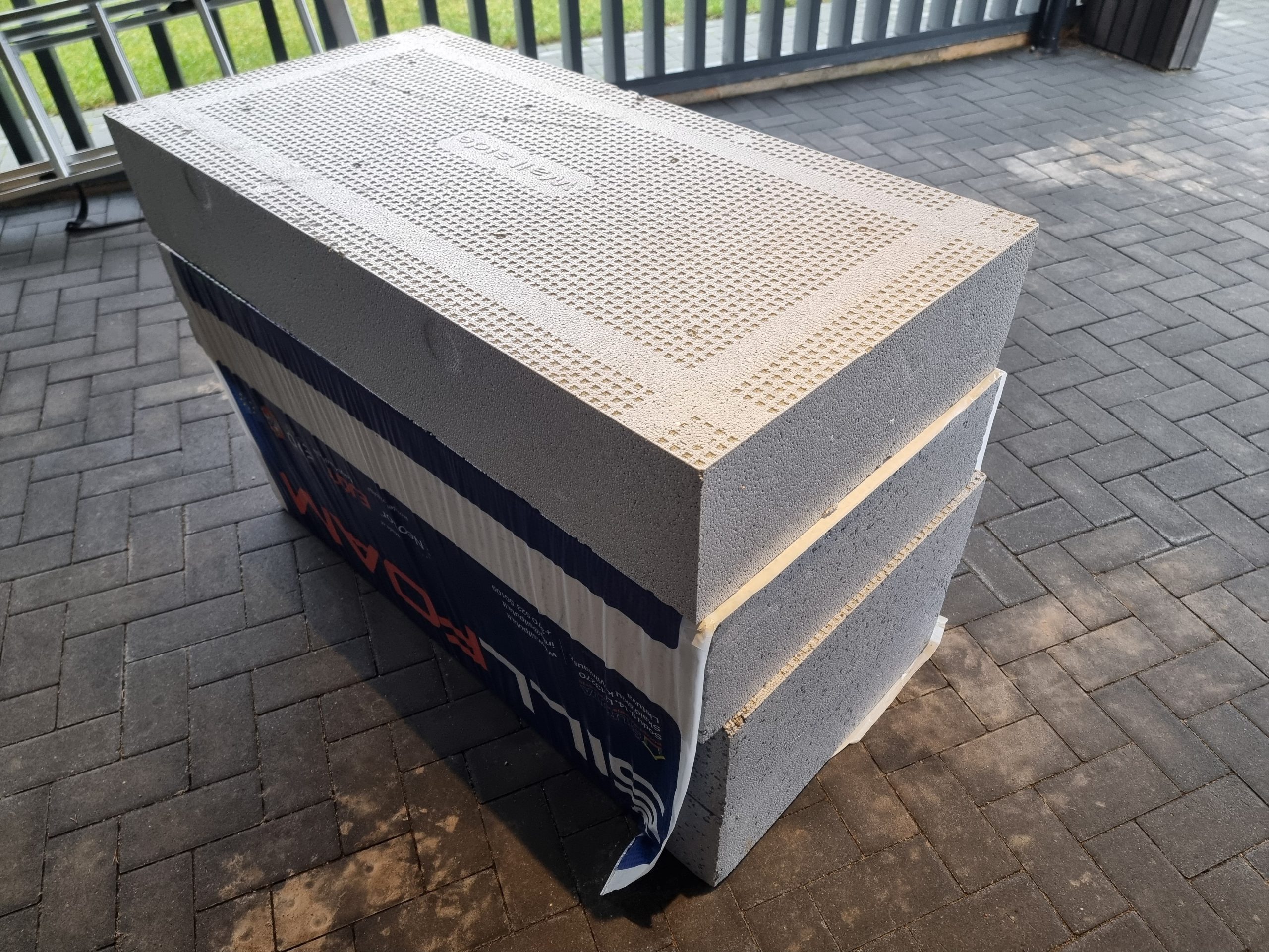 Putų polistireno lakštas Šillfoam Thermo NEO, Šilputa 200x600x1200mm