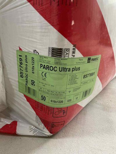 Akmens vata Paroc Ultra plus 50x610x1220