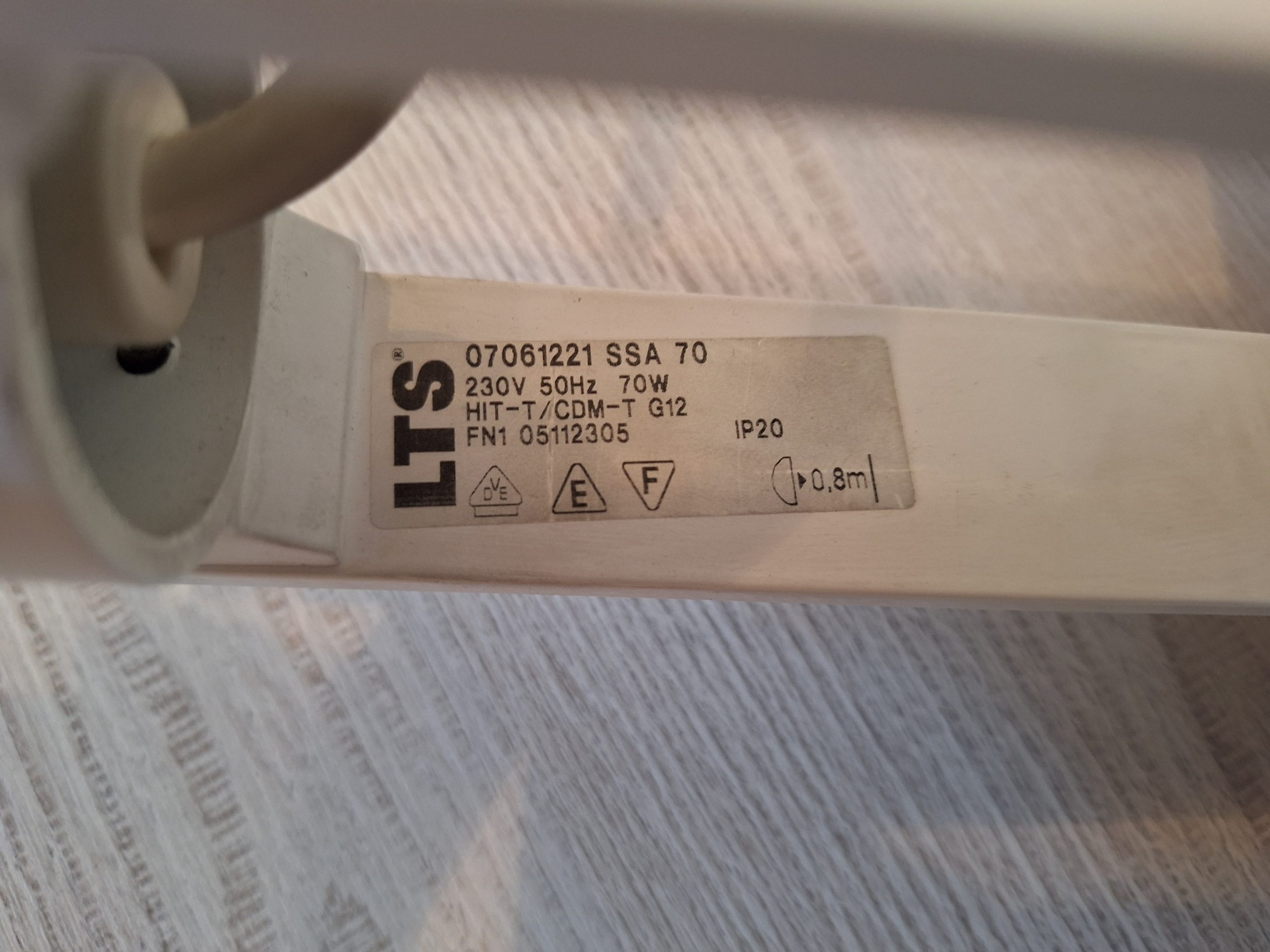 Naudotas šviestuvas LTS SSA 70 (Viso 5vnt.)