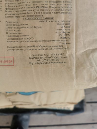 Betonas C25