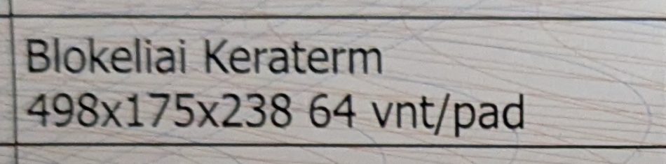 Blokeliai Keraterm