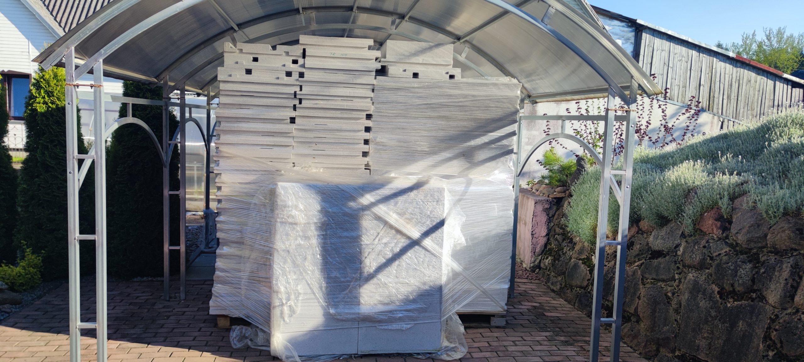 Šilputos U formos pamatų ruošiniai