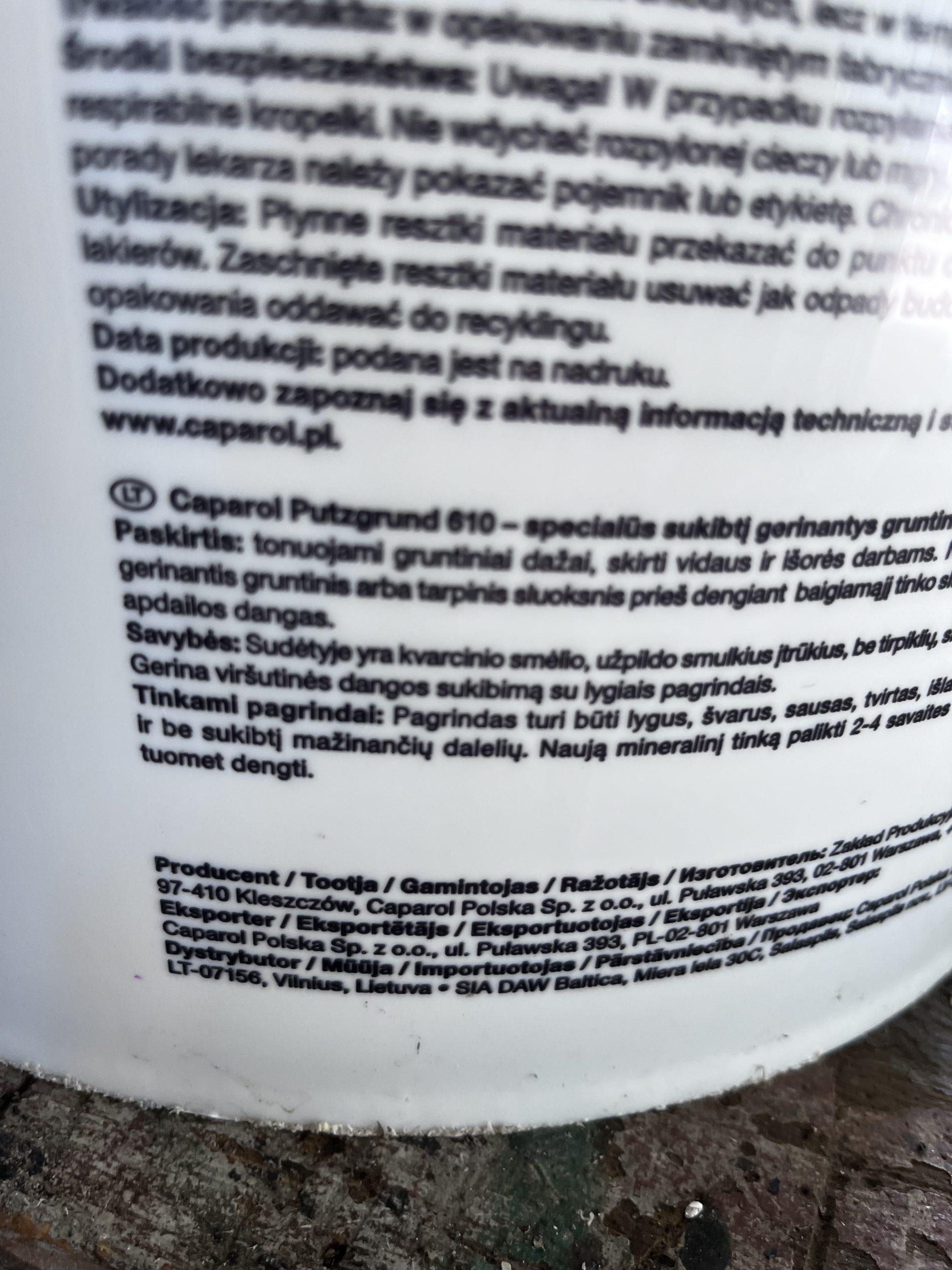 Dekoratyvinis tinkas- struktūra Gruntiniai dažai Pasific 10 – 6.3 kg. Mineralo matiškumo silikonine.