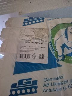 EPS80 5 cm 1,0×1,0m