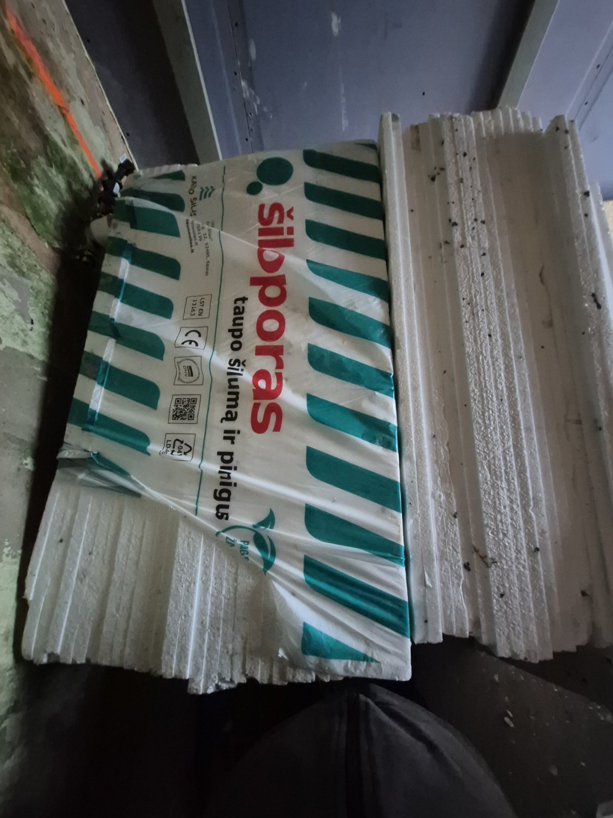 EPS100 2cm storis 1,0×1,0m