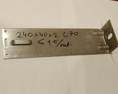 Kronsteinai ventiliuojamo fasado 240/40/2/L70