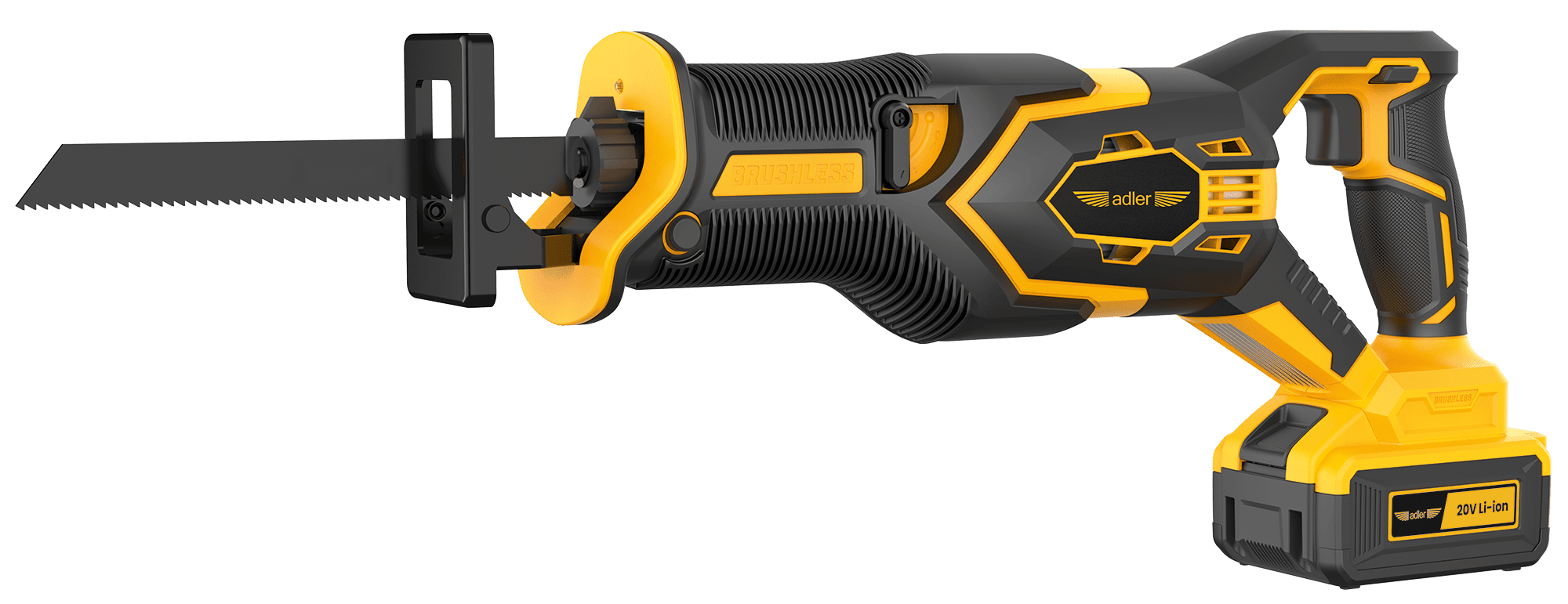 Tiesus pjūklas ADLER AKU-3000P, su 20V-4Ah akumuliatoriumi ir įkrovikliu
