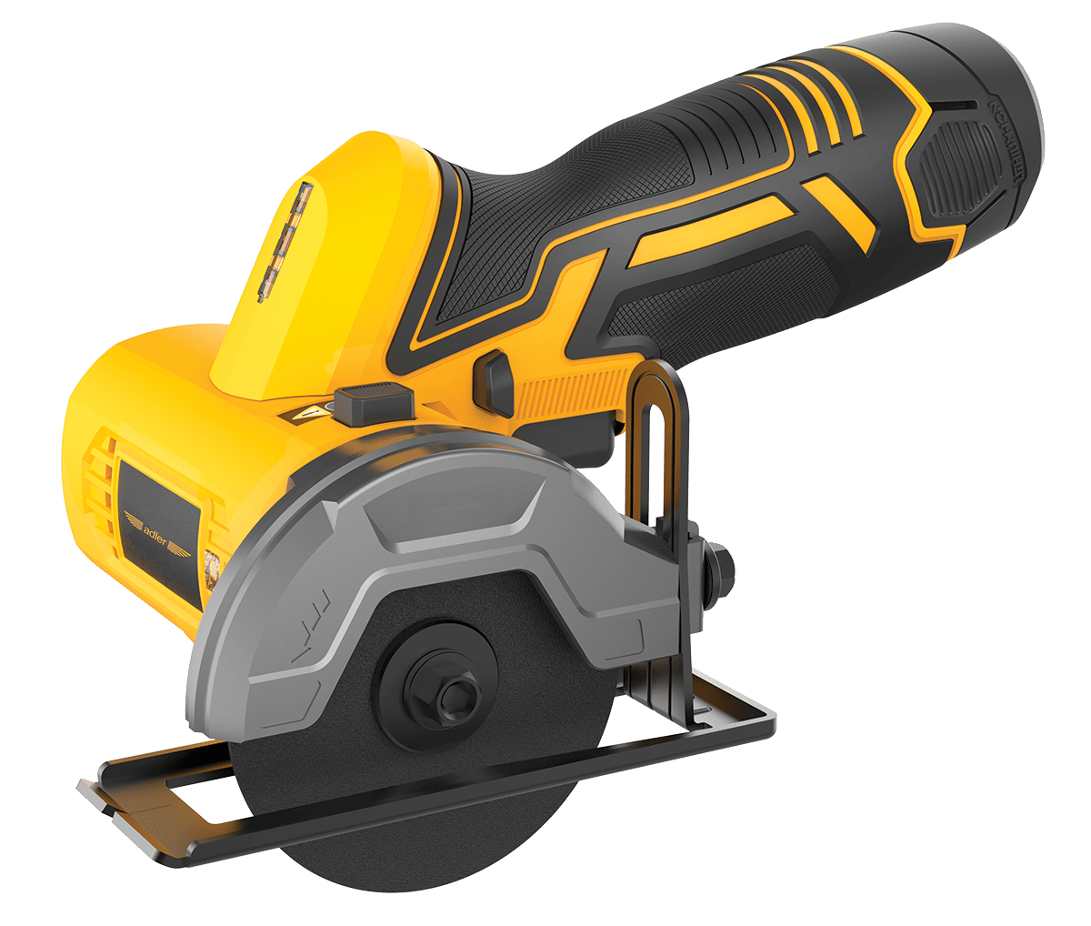 Akumuliatorinis diskinis pjūklas ADLER AKU-11P, su 12V-2Ah akumuliatoriumi ir įkrovikliu