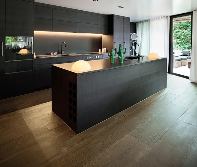 SPC Vinilas 33 Klasė 5mm su paklotu lentos dydis 1220 x 180mm Click | CLASSIC OAK