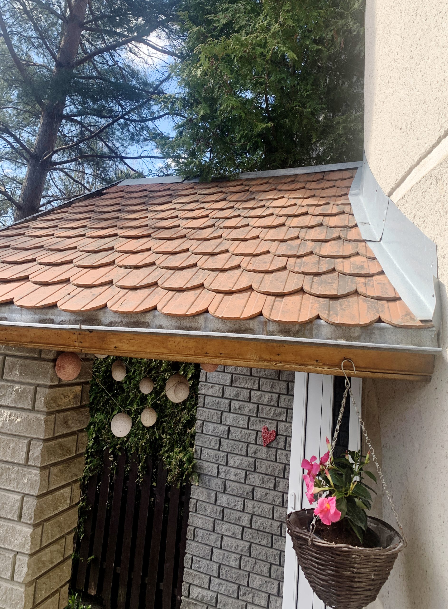 Molinės čerpės “Žvynai” (Biber) – nenaudotos, gamyklinėse pakuotėse (galima pirkti mažais kiekiais