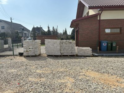 Baltos silikatinės plytos