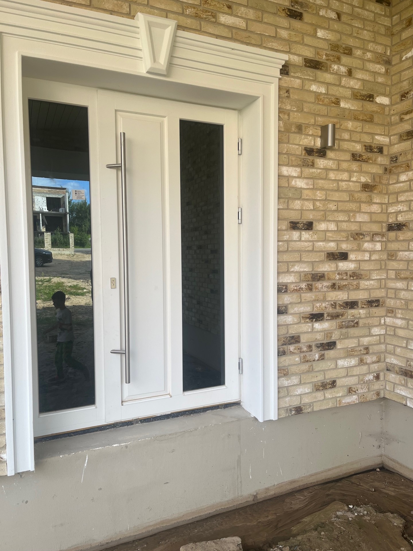 Klinkerio fasado pyteles