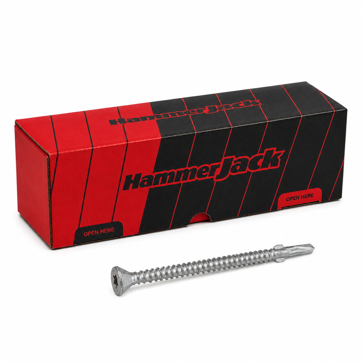 Hammerjack savisriegiai DIN7504P RUSPERT , 5,5 x 60, torx 25, 100 vnt/dėž.
