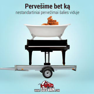Visos pervežimo paslaugos vienoje vietoje – SOSVAN