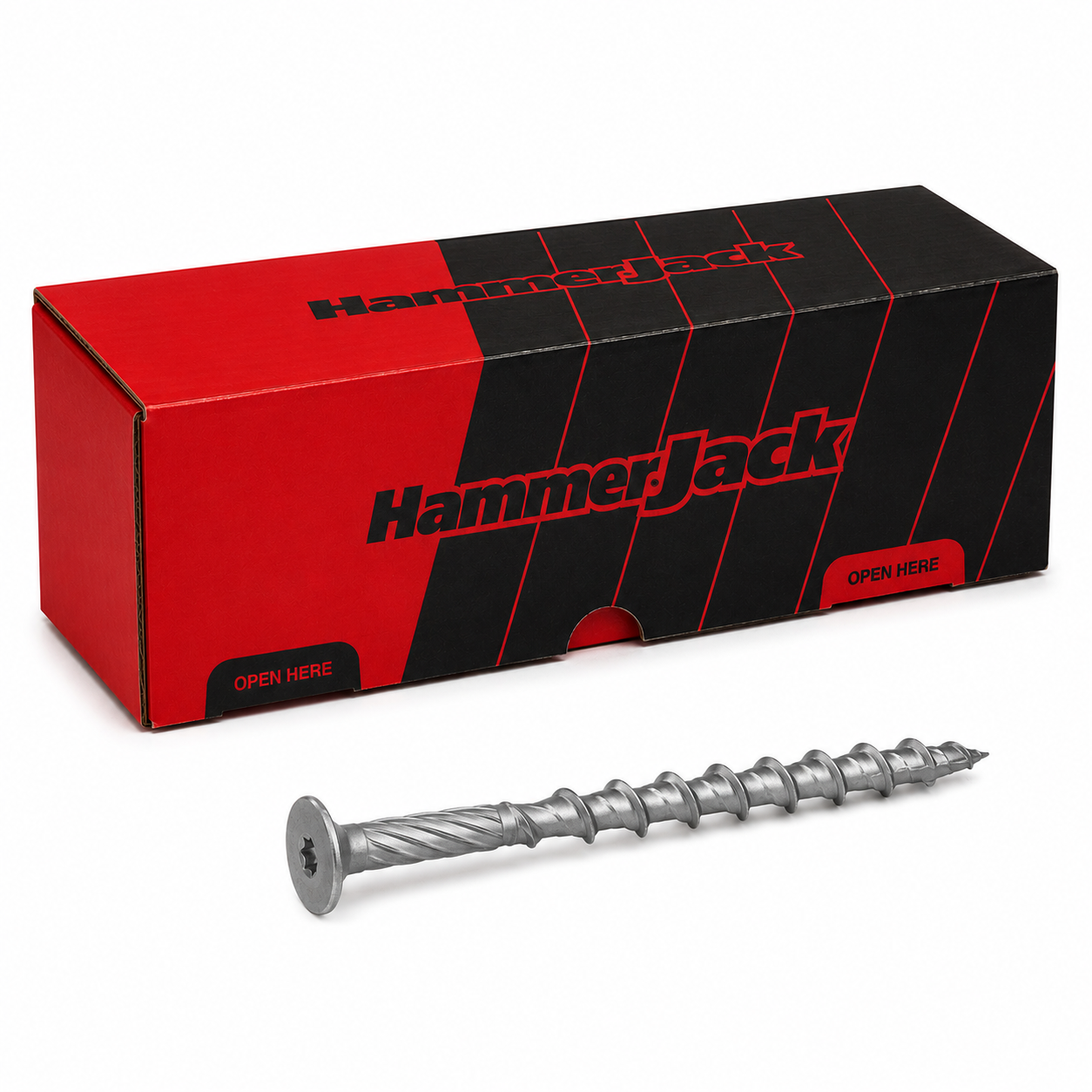Hammerjack sraigtas akytam betonui AEROC, 10,5 x 130, torx40, 25 vnt/dėž.
