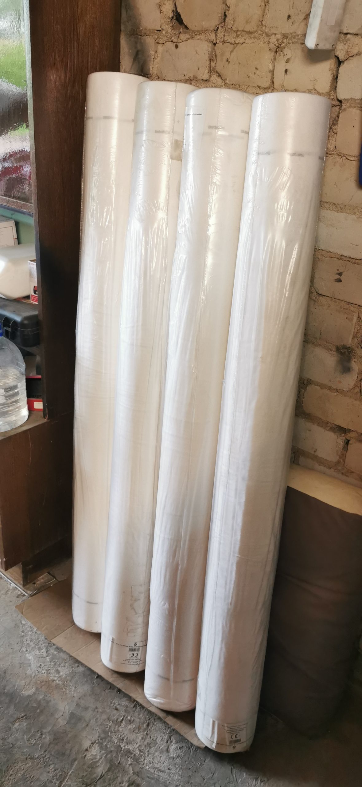 Difuzinė plėvelė VERTO 120g/m2, 1,5 x 50m, 75m2 rulonai