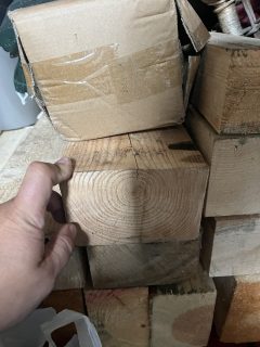 Statybines medienos blankos 195x95x2400mm
