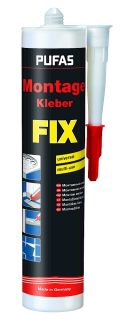 PUFAS Montage Kleber FIX universalūs montažiniai klijai, 400 g