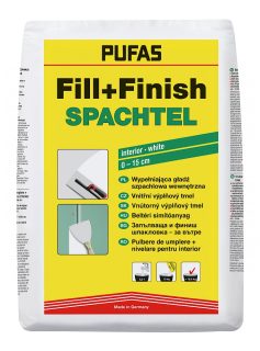 PUFAS Fill+Finish vidaus glaistas, 10 kg