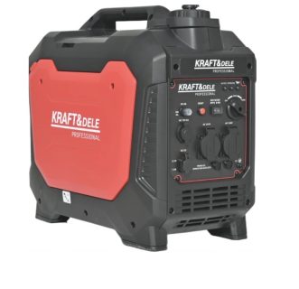 Inverterinis generatorius 3,7 kW 12/230 V + USB KRAFT&DELE KD3163