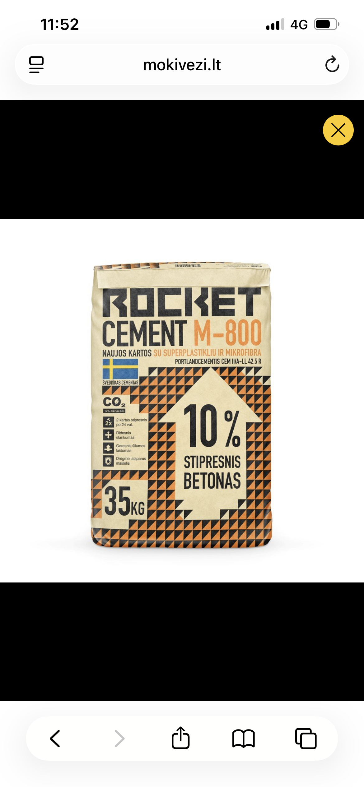 Rocket cementa M-800 35kg