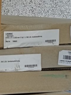 LISSMAC HM pjovimo * diskas (3720 x 27 mm, 3 dantys/colyje)