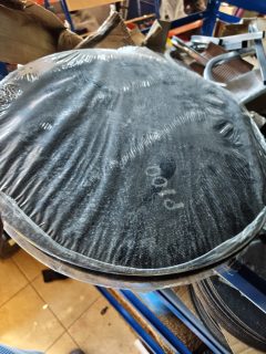 Schwamborn tinklinis slifavimo diskas (Schleifgitter). • Disko skersmuo yra 430 mm,