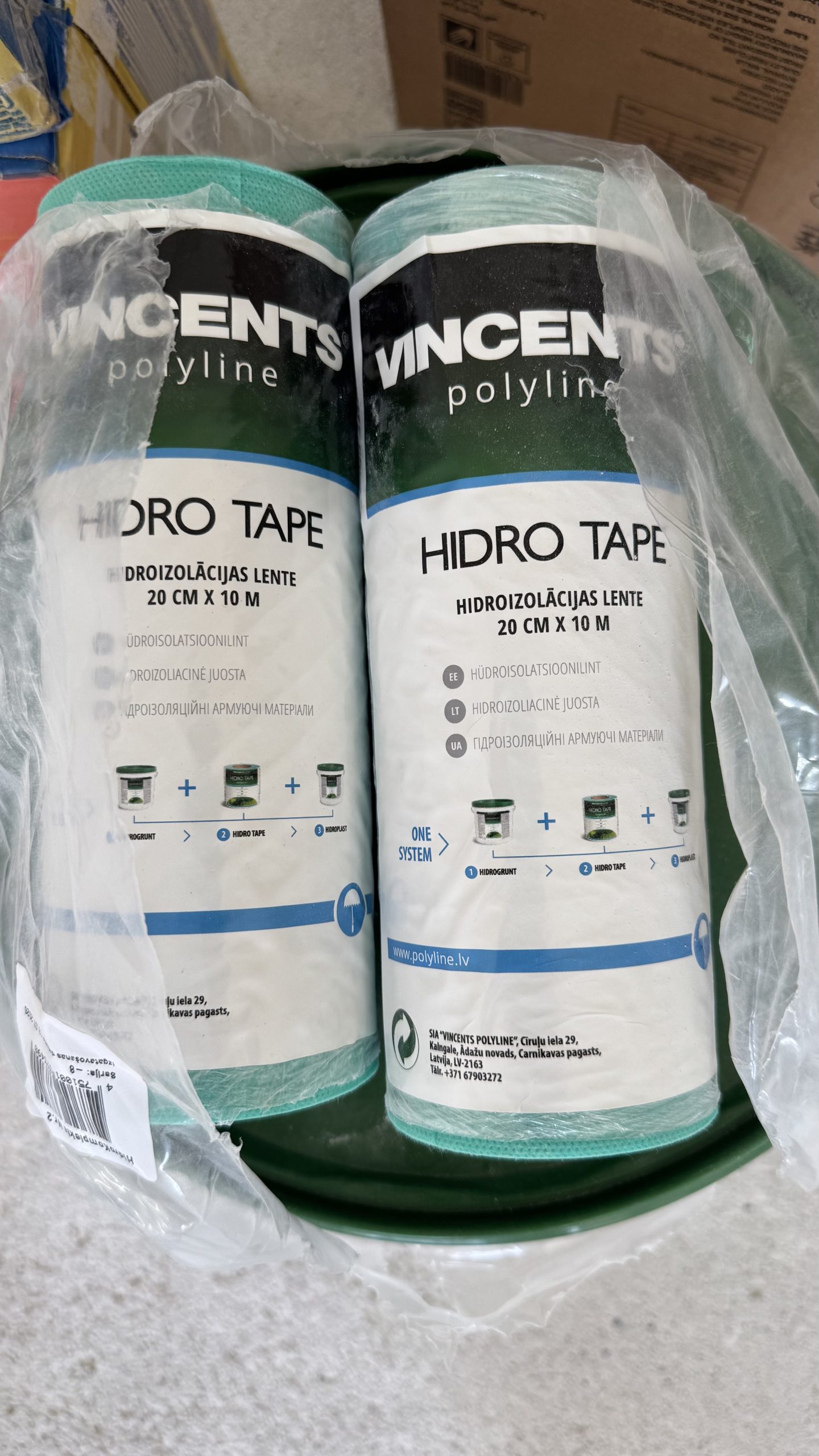 Hidroizoliacija dušui, grindims sienoms