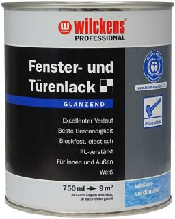Wilckens Professional blizgus langų ir durų lakas, baltas