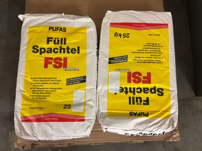 PUFAS Füllspachtel FSI vidaus glaistas, 25 kg