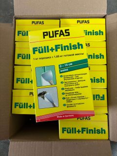 PUFAS Fill+Finish vidaus glaistas, 1 kg